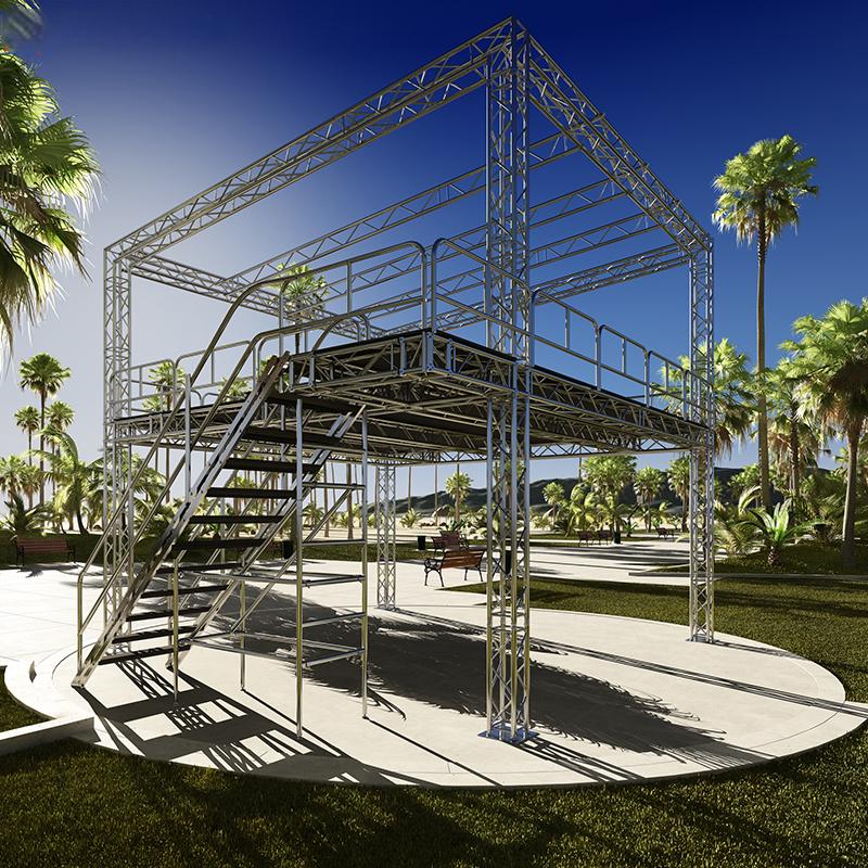 Nueva casa VIP portátil de aluminio de diseño novedoso