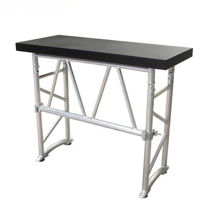 Portable Aluminum DJ Console Table Portable Aluminum DJ Console Table